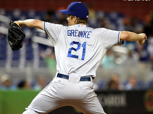 잭 그레인키. 출처 | LA 다저스 페이스북