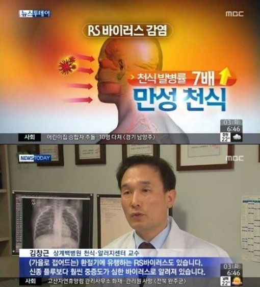 ‘RS바이러스 급증’
