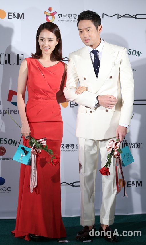 (왼쪽부터) 김민정, 천정명. 동아닷컴DB.