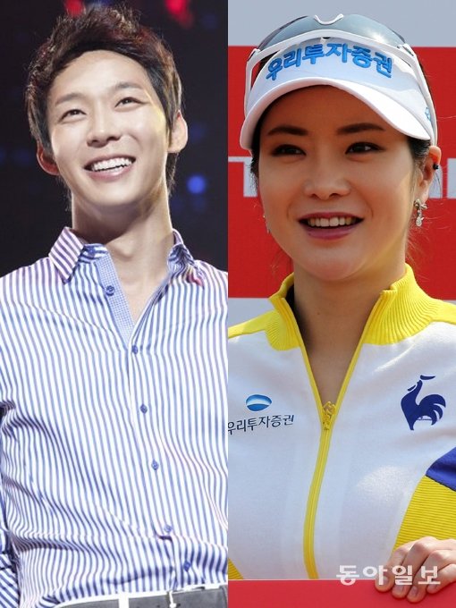 (왼쪽부터) 박유천, 안신애. 씨제스엔터테인먼트제공, 동아일보DB.