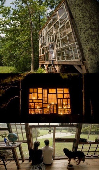 50만원짜리 유리 별장.