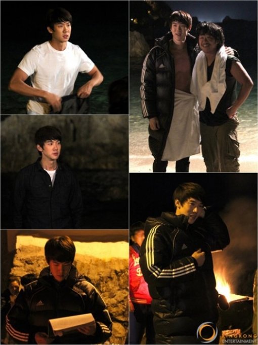 유연석 비하인드컷. 사진=킹콩 엔터테인먼트 제공.