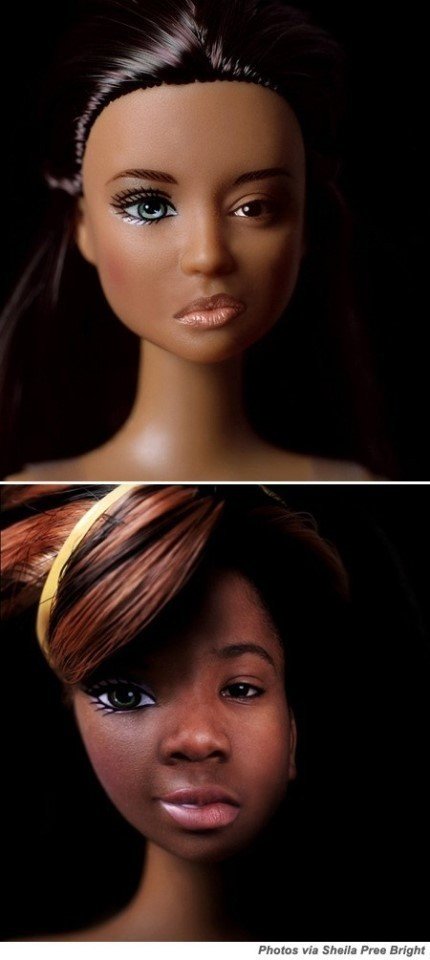 반은 인형 반은 사람. 사진출처 | 온라인 게시판