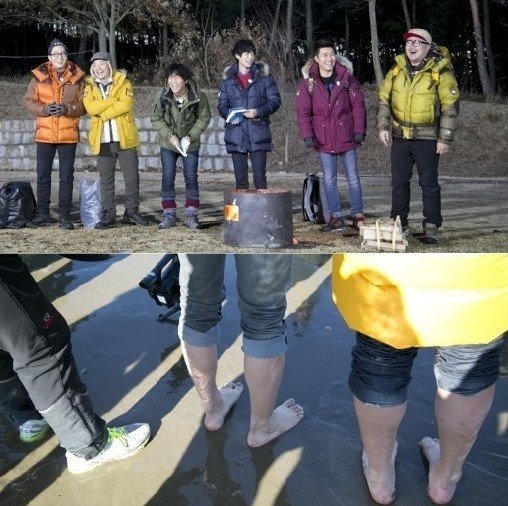 ‘1박2일 첫 입수자’ 사진=KBS