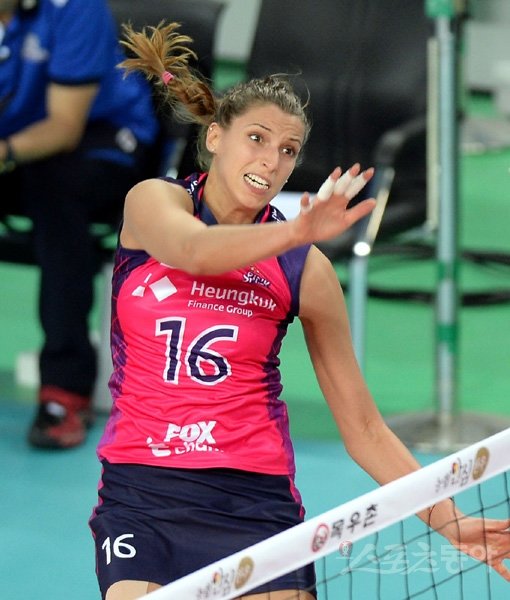 흥국생명 바실레바. 스포츠동아DB