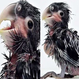 애매하게 귀여운 앵무새.