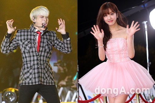 샤이니 종현-배우 이유비 열애설. 동아닷컴DB