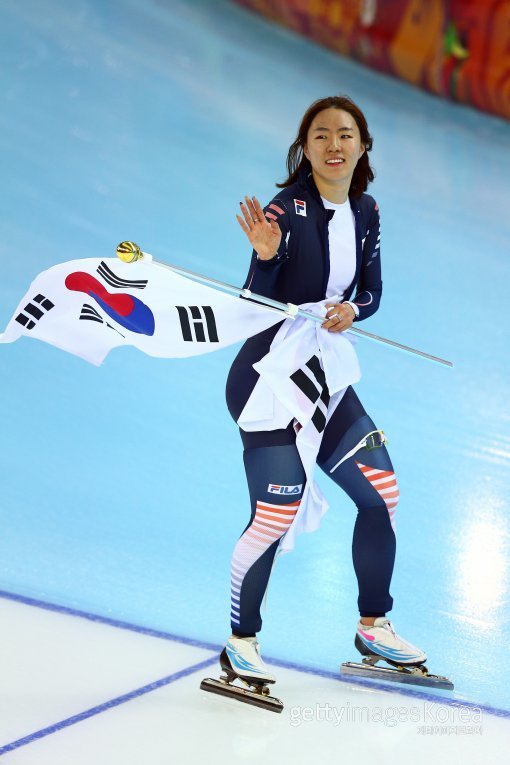 이상화 1000m. 사진=GettyImages/멀티비츠