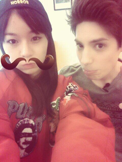 맹승지 파비앙 코믹셀카