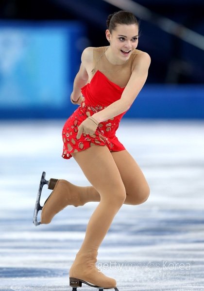 피겨 금메달 주인공인 러시아의 아델리나 소트니코바. 사진=GettyImage/멀티비츠