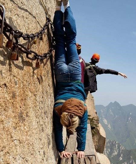 가장 용감한 여성 관광객