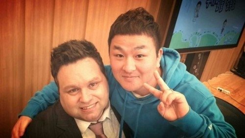 ‘폴포츠 컬투쇼 출연’. 사진출처｜허각 트위터