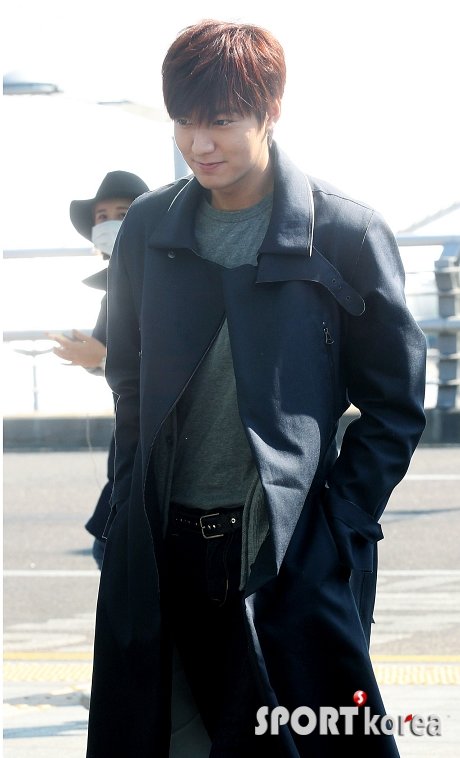 이민호 출국. 사진=스포츠코리아.