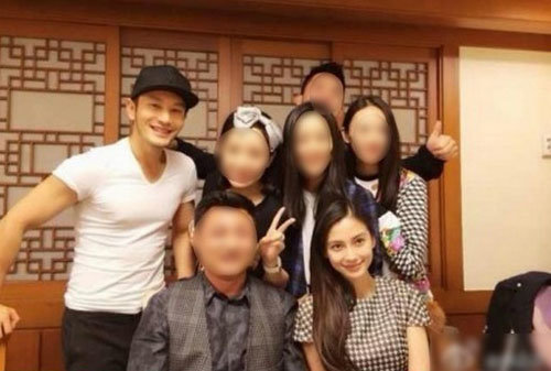 안젤라베이비 인증샷