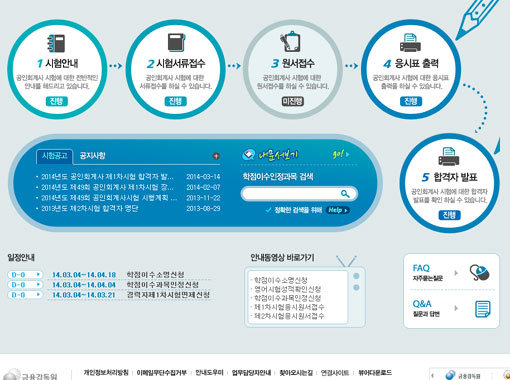 제49회 공인회계사 제1차시험 합격자 발표