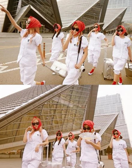 ‘어이 크레용팝 모시옷 패션’. 사진|크롬엔터테인먼트