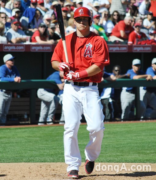 마이크 트라웃. 동아닷컴DB