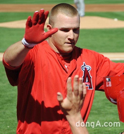 마이크 트라웃. 동아닷컴DB