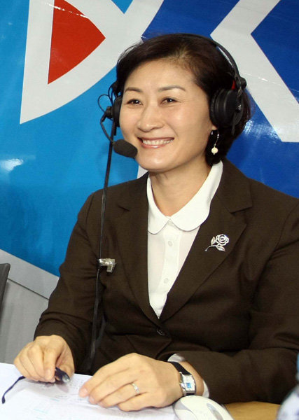 박미희 해설위원. 사진제공｜스포츠포커스 김경수