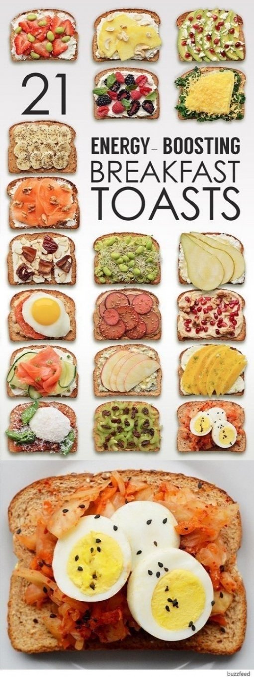 ‘21종 토스트 레시피’. 사진｜커뮤니티 게시판