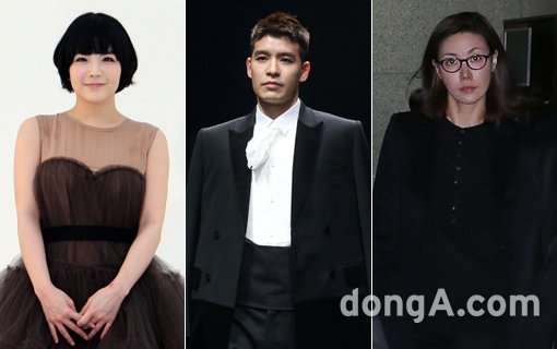 방송인 에이미-가수 강성훈-연기자 성현아(왼쪽부터). 스포츠동아DB·동아닷컴DB