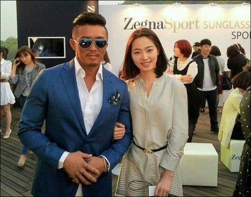 차유람 추성훈. 사진출처|차유람 트위터