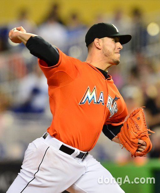 마이애미 말린스 호세 페르난데스. 동아닷컴DB