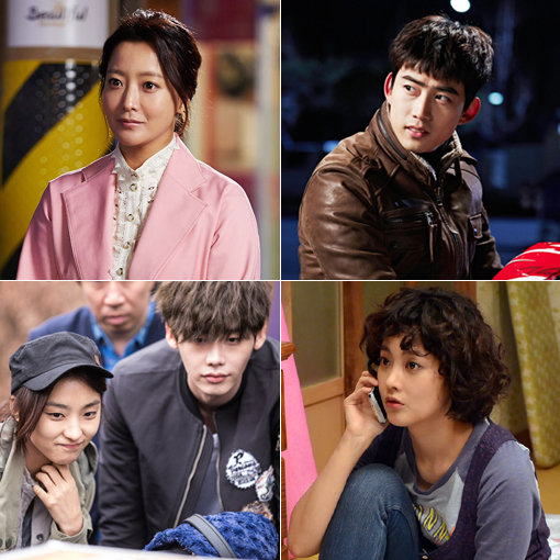 김희선-택연-오연서-이종석-보라(왼쪽 위부터 시계방향으로). 사진제공｜KBS·MBC·SBS