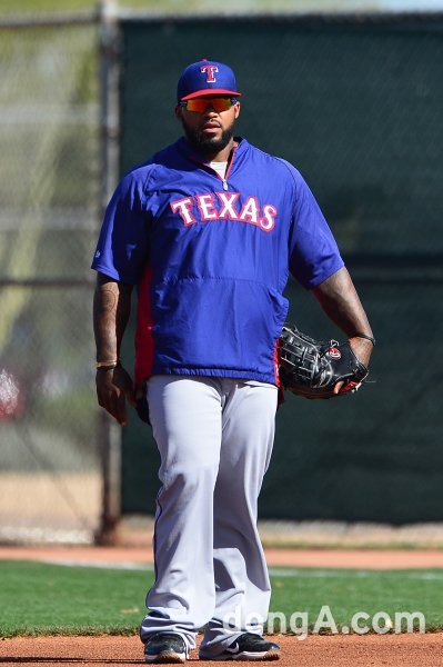 텍사스 레인저스 프린스 필더. 동아닷컴DB