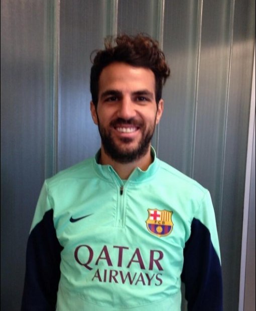 바르셀로나 세스크 파브레가스. 사진=파브레가스 트위터