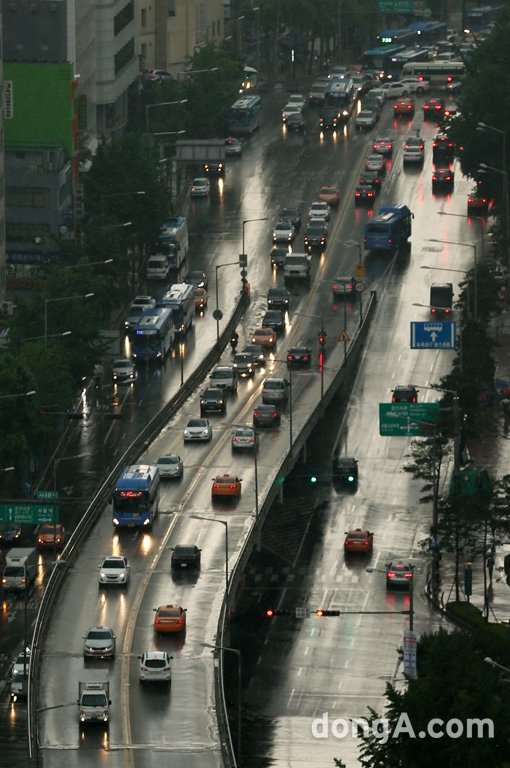 서울 소나기 우박