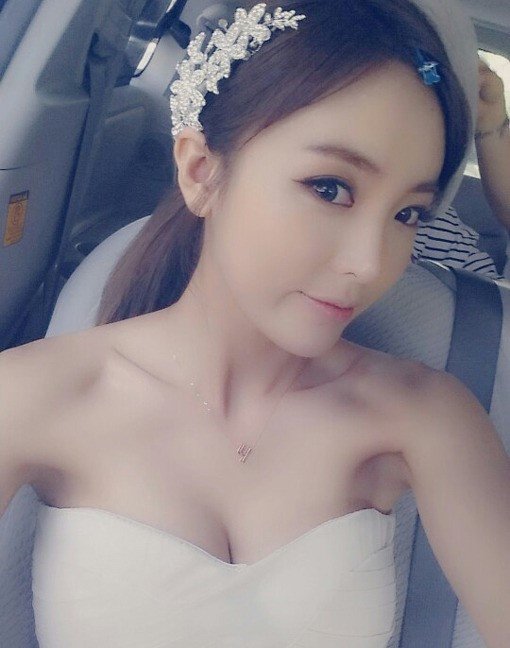 홍진영 웨딩드레스. 사진출처｜홍진영 블로그