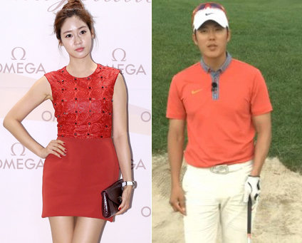 성유리-안성현(오른쪽). 사진｜동아닷컴DB·영상캡처