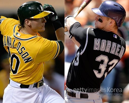 조쉬 도날드슨-저스틴 모노. ⓒGettyimages멀티비츠