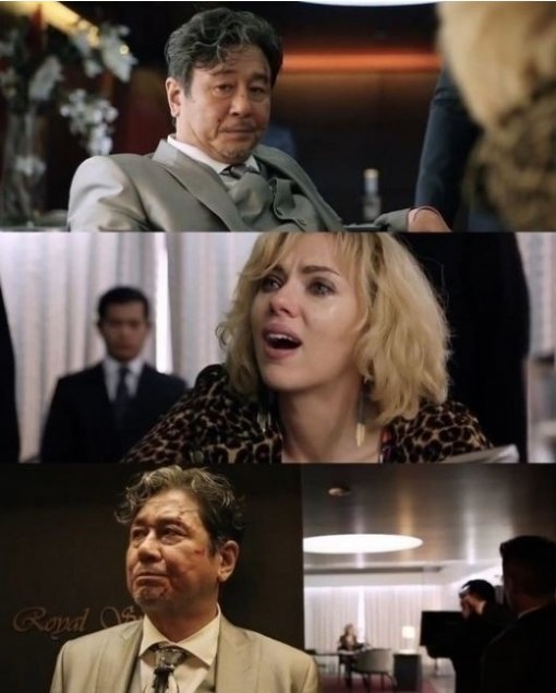 ‘루시 최민식 스칼렛 요한슨’. 사진｜영상캡처