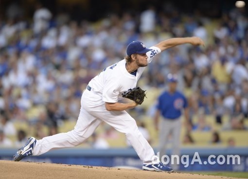 클레이튼 커쇼. 동아닷컴DB.