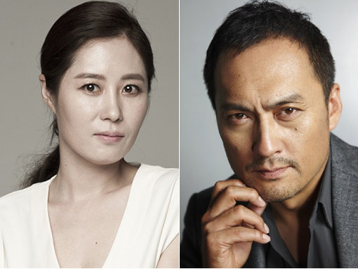배우 문소리-와타나베 켄(오른쪽). 사진제공|부산국제영화제