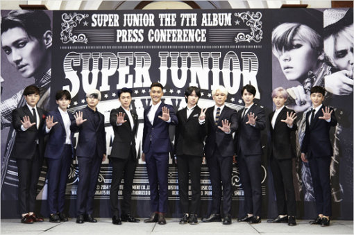 그룹 슈퍼주니어. 사진제공|SM엔터테인먼트