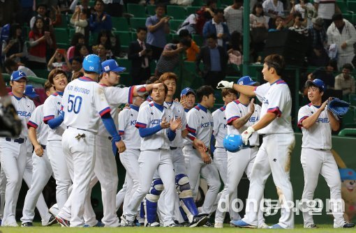 한국 야구 대표팀. 사진=동아일보DB