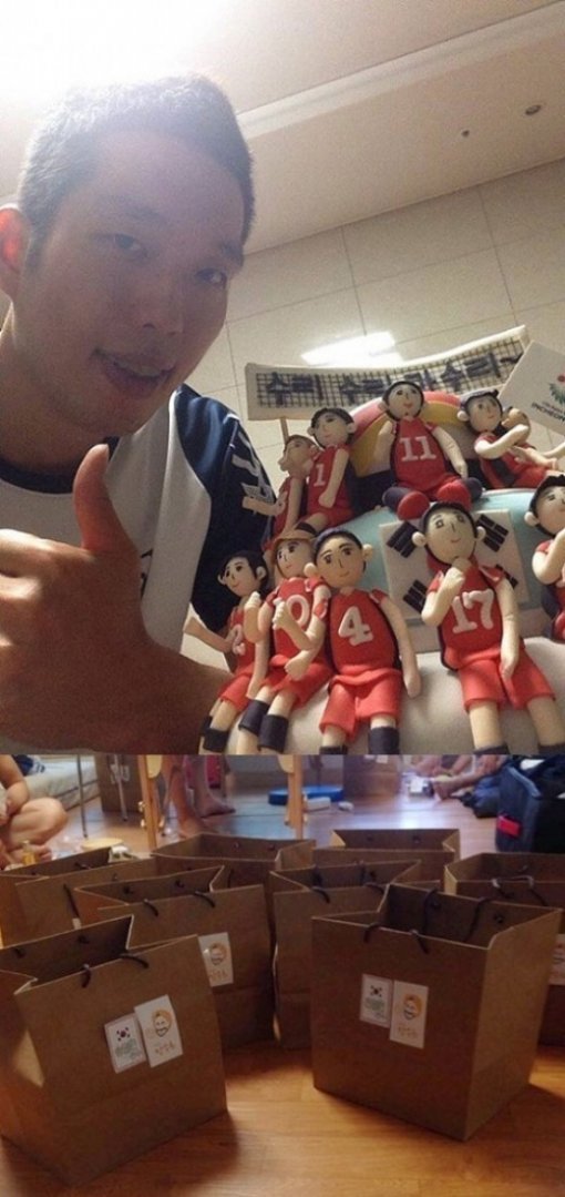 최민호 만수르 선물 인증. 사진=최민호 SNS.