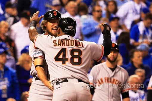 헌터 펜스-파블로 산도발. ⓒGettyimages멀티비츠