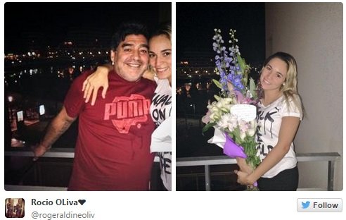 사진=로시오 올리바 트위터 캡처.