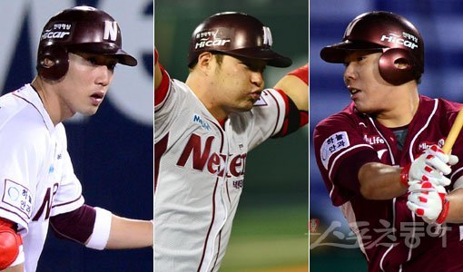 서건창-박병호-강정호(왼쪽부터). 스포츠동아DB