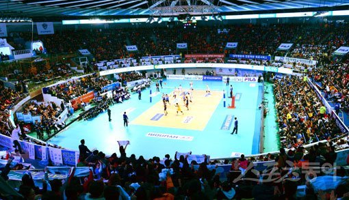 프로배구 경기. 스포츠동아DB