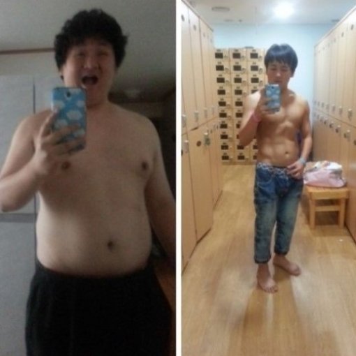 개그맨 이지성 44kg 감량. 사진|이지성 블로그