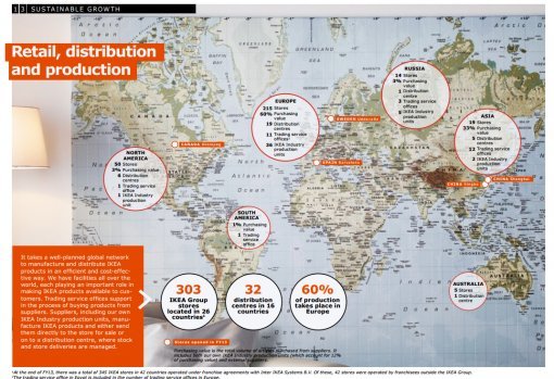 이케아 2013년 연간보고서. 사진=이케아 홈펭지