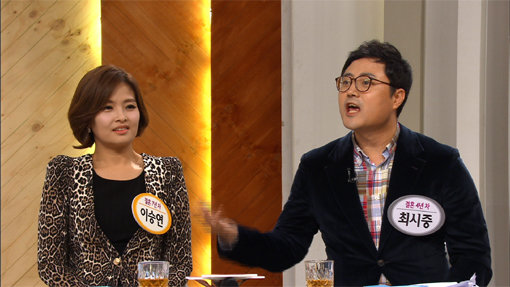 이승연, 최시중 아나운서. 사진 ｜ KBS