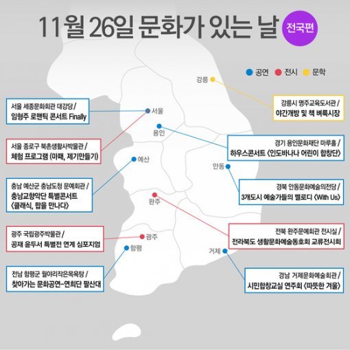'문화가 있는 날' 사진출처｜문화체육 관광부 제공