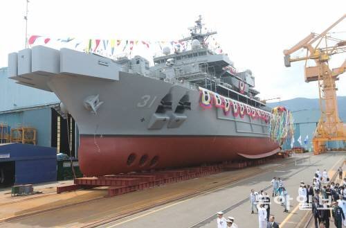 ‘통영함 성능시범’, 사진 ｜ 동아일보DB