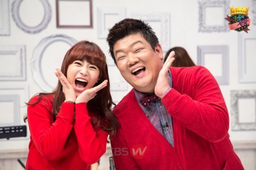 개그맨 유민상(사진 오른쪽) . 사진 ｜ KBS W